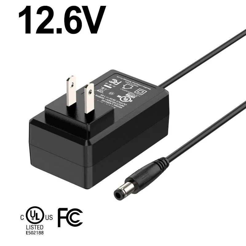 12.6v 2A horman muntatzeko Scooter elektrikoaren hornidura egokitzailea