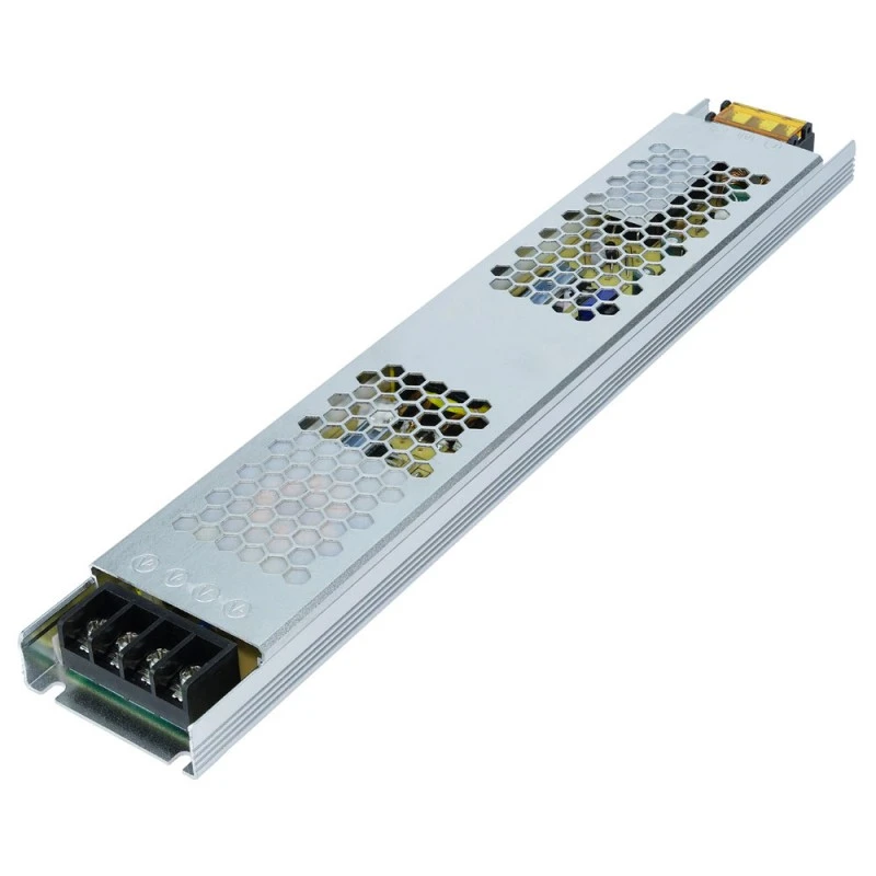 12V 200W aluminiozko LED kontrolatzailearen elikadura hornidura