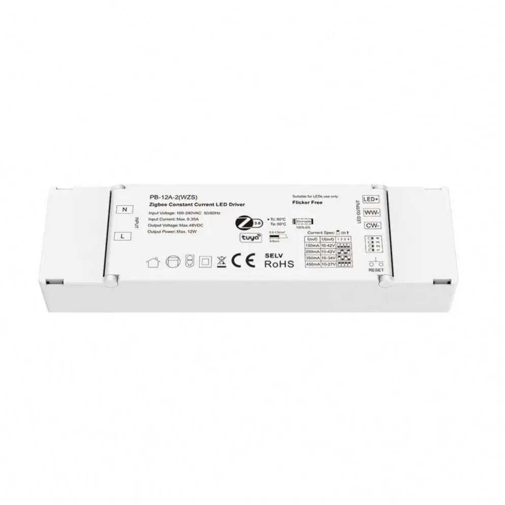 12W TUYA Zigbee CCT dimmable LED kontrolatzaileak
