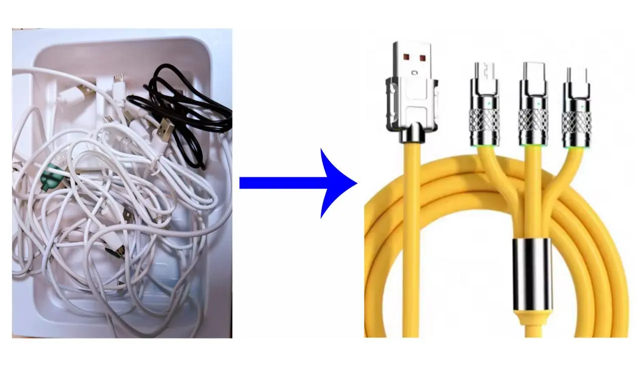 Starwell-ek Tri-Chargs Pro abiarazi du: 3-in-1 datu-kable unibertsala unibertsala trasteik gabeko bizimodua lortzeko