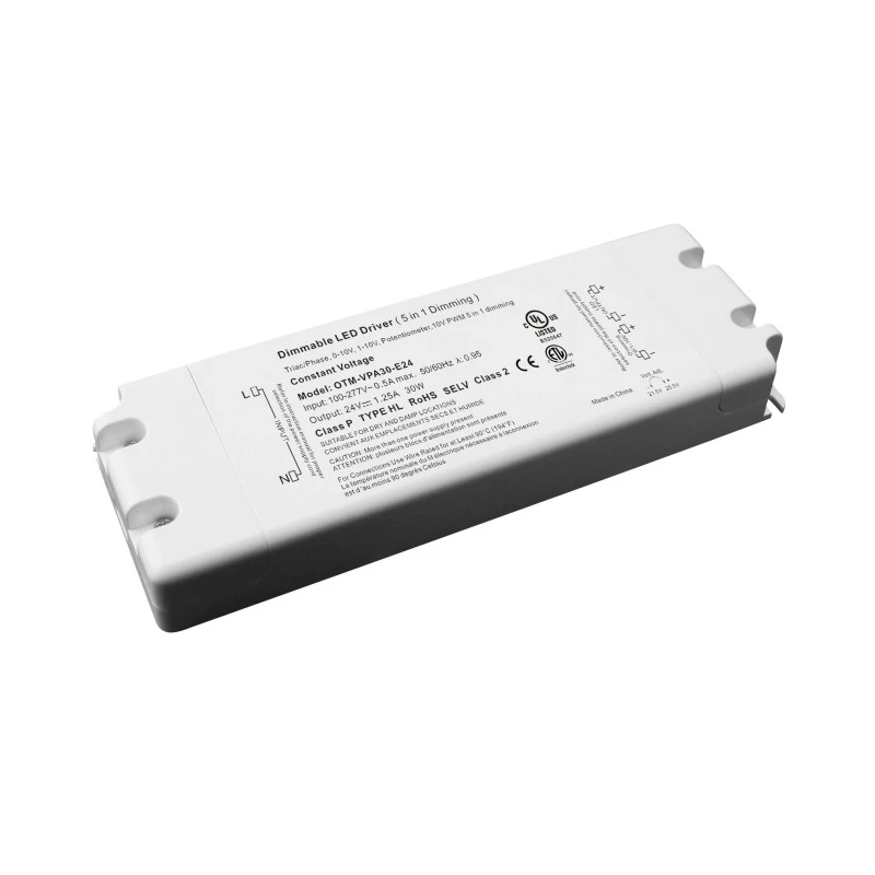 24V 30W 0-10V Tentsio Konstantea Dimming Led Driver