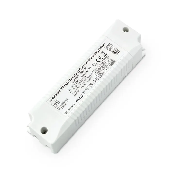 30W Triac dimming LED Driver Korronte konstantea