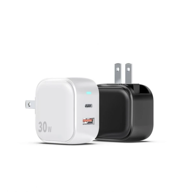 30WPD kargagailu azkarra USB-A eta USB-C-rekin