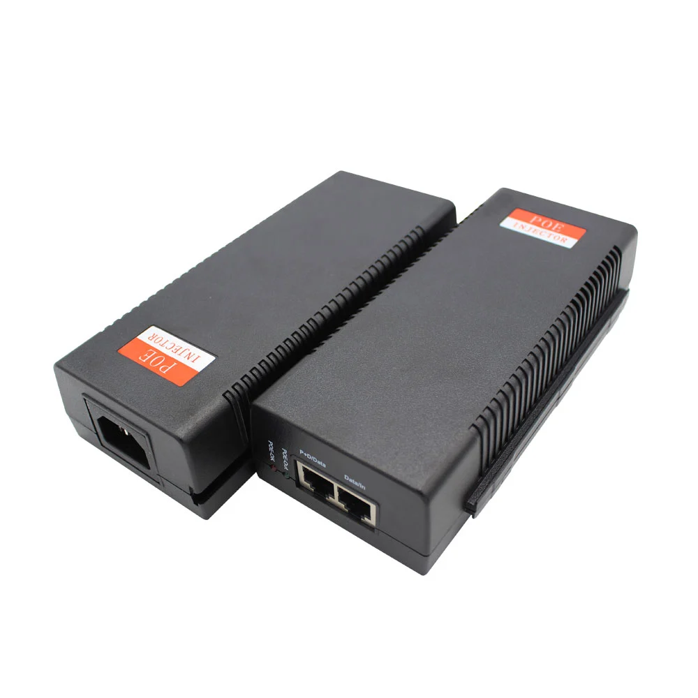 Gigabit 60W mahaigaineko PoE egokitzailea