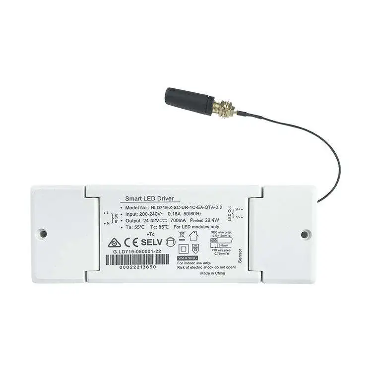 Tuya Zigbee Haririk gabeko Kontrola 350ma Cct Dimmable Led Driver