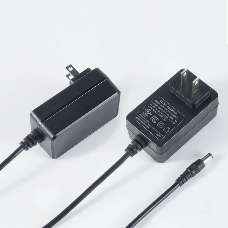 UL Zerrendatutako 12V 2.5A 30W hormako elikadura egokitzailea